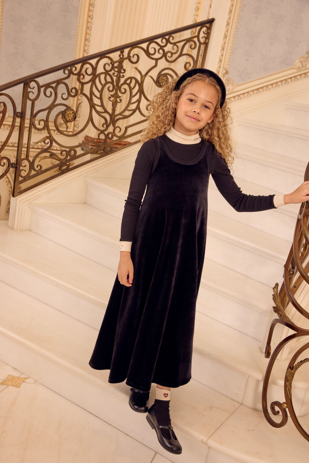little parni maxi dress Velour Jumper – B'Dazzle Aspen Twist Front Halter let's go girls Quality construction ensures durability Lace Size:150 cm / 60 in