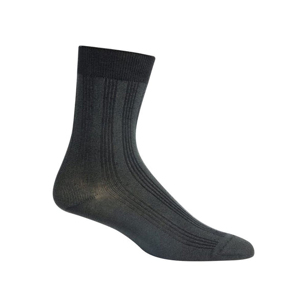 ZUBII <br> Mens Modal Triple Striped Crew Sock