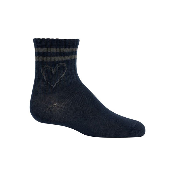 ZUBII <br> Sketch Heart Ankle Sock