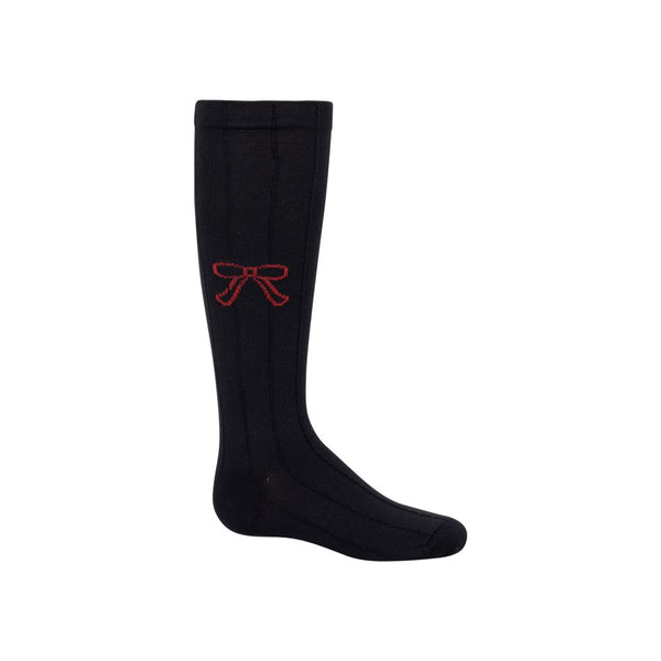 ZUBII <BR> Bow Knee Sock