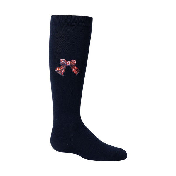 ZUBII <BR> Bow Scarf Knee Sock