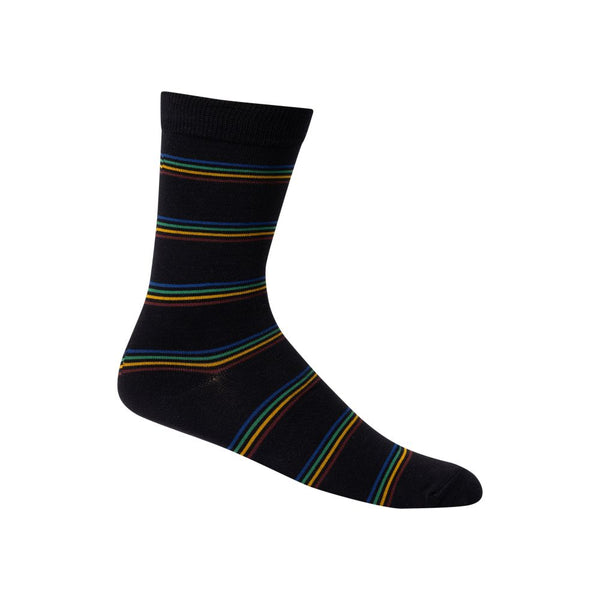 ZUBII <br> Colorful Stripe Crew Sock