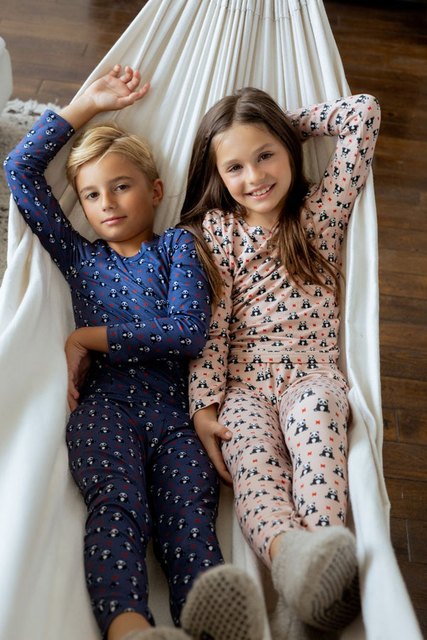 NOGGI <BR> Panda Pattern Loungewear Set