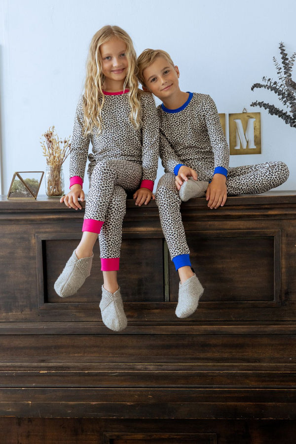 NOGGI <BR> Leopard Print Loungewear Set