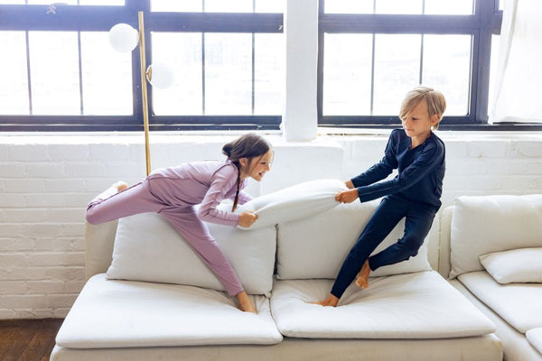 NOGGI <BR> Bamboo Ribbed Loungewear Set