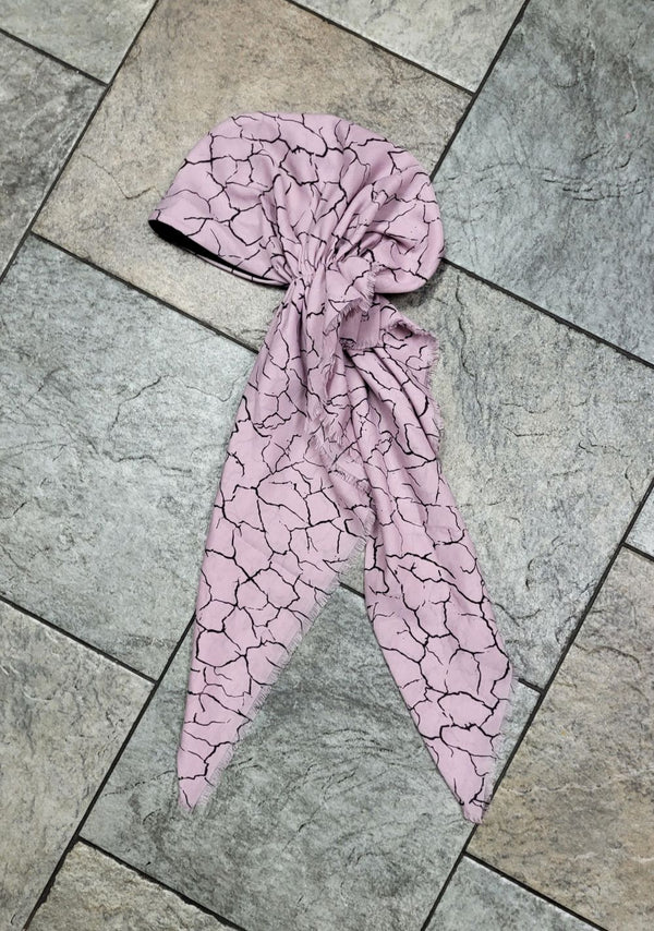 Revaz Crackle Pretied Scarf