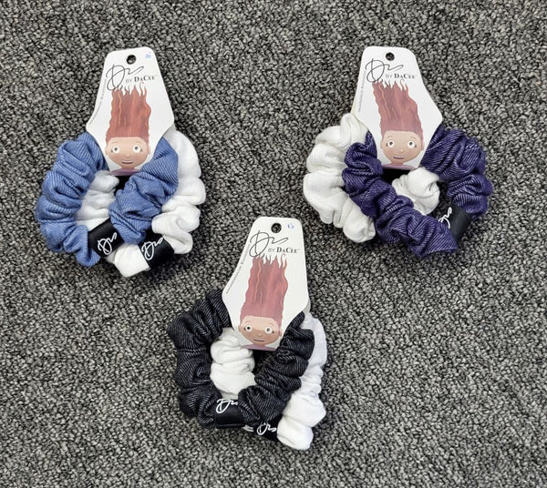 Narrow Sports Logo Scrunchy (2 pack)