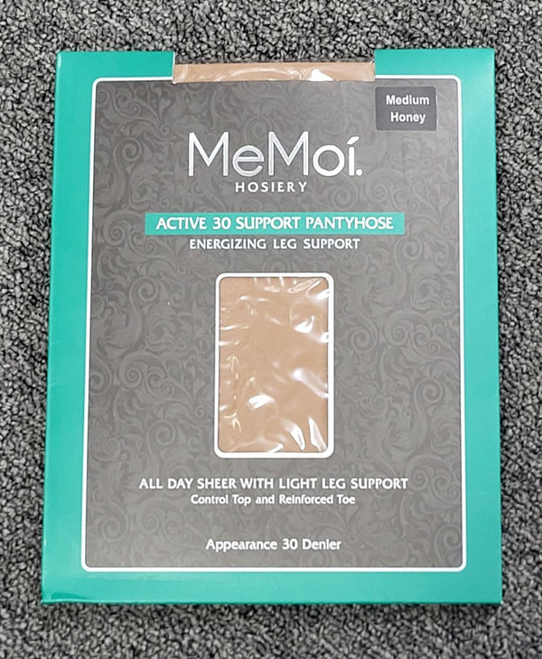 MEMOI <BR> Active 30 Support Pantyhose