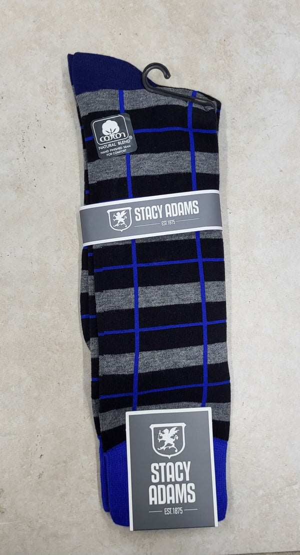 Men's Bold Window Stripe Crew Sock