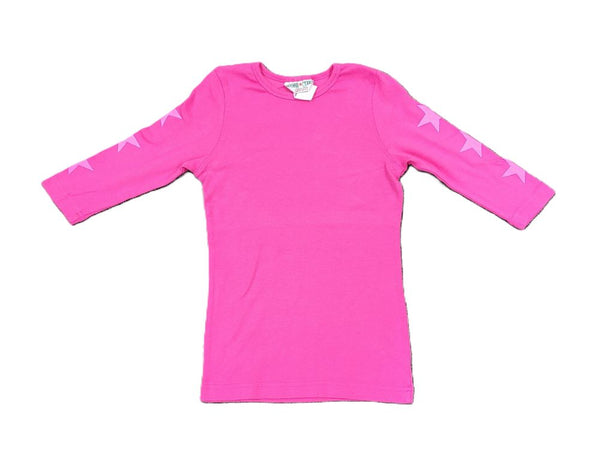 Solid Neon Star 3/4 Sleeve Tee