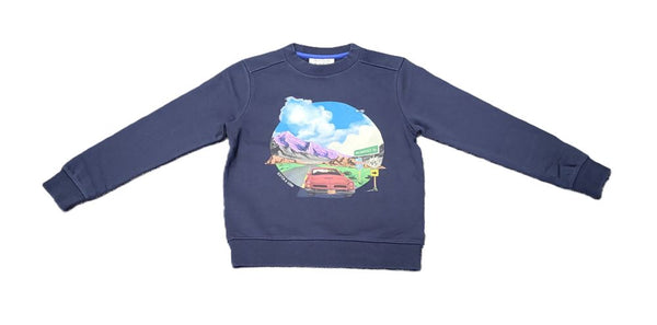 SCOTCH & SODA <br> Regular-Fit Artwork Sweatshirt