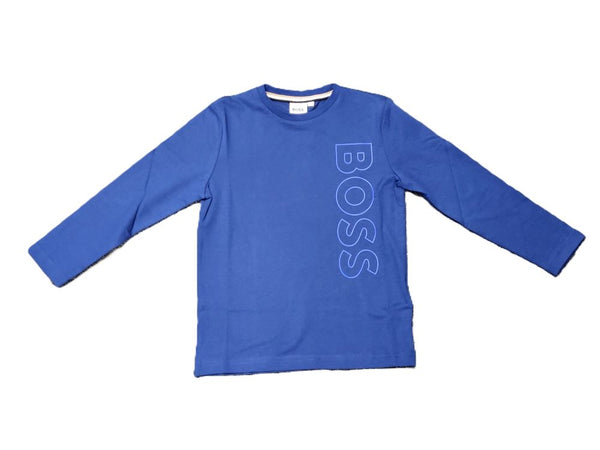 BOSS <br> LS Vertical Logo Tee