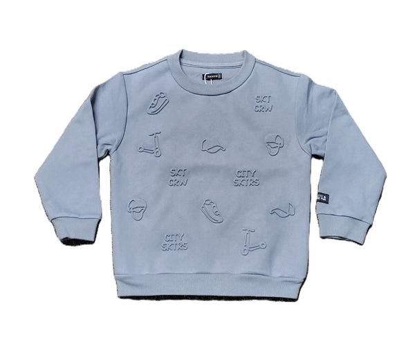 MAYORAL <BR> Embossed Sweatshirt