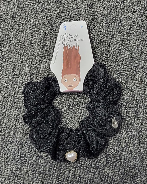 DACEE <br> Pearl Heart Scrunchy