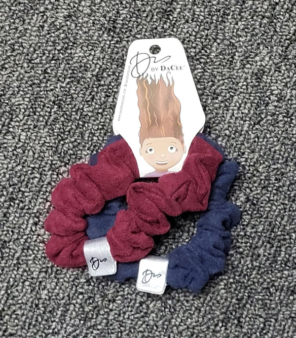2 PK VELVET MINI SCRUNCHIE COGNAC & CAMEL 2 PK VELVET MINI SCRUNCHIE COGNAC & CAMEL