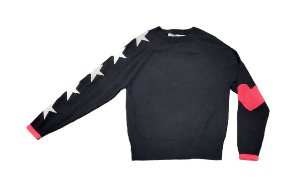 NONAME <BR> Star Sleeve Sweater