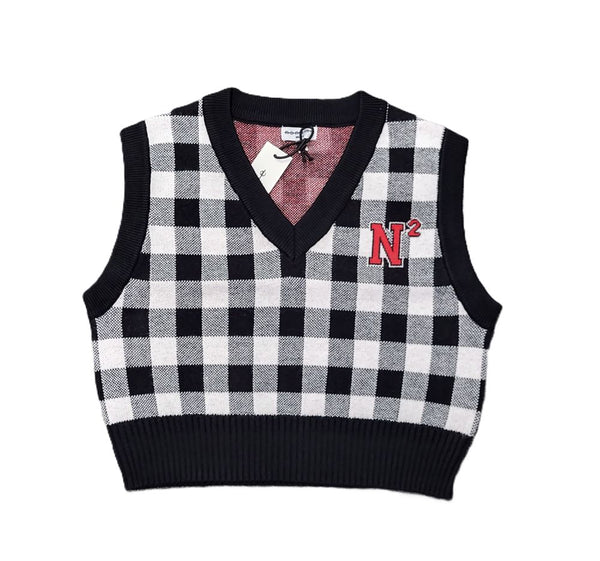 NONAME <BR> Checkered Vest