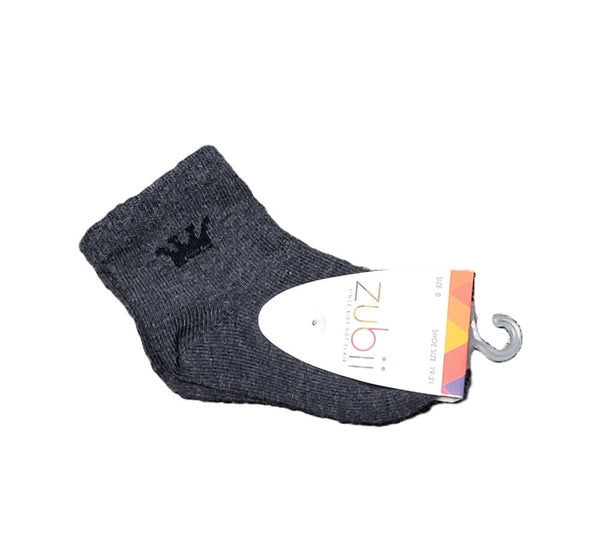 ZUBII <br> Emblem Stripe Ankle Sock