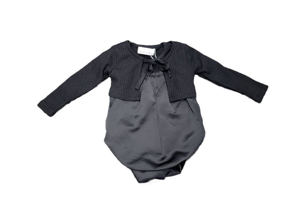 PANTHER <BR> Balloon Romper & Cardigan Set