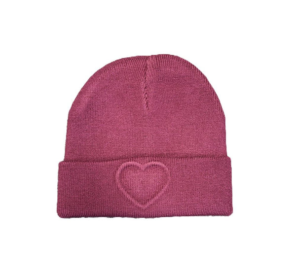 DACEE <BR> Stamped Heart Hat