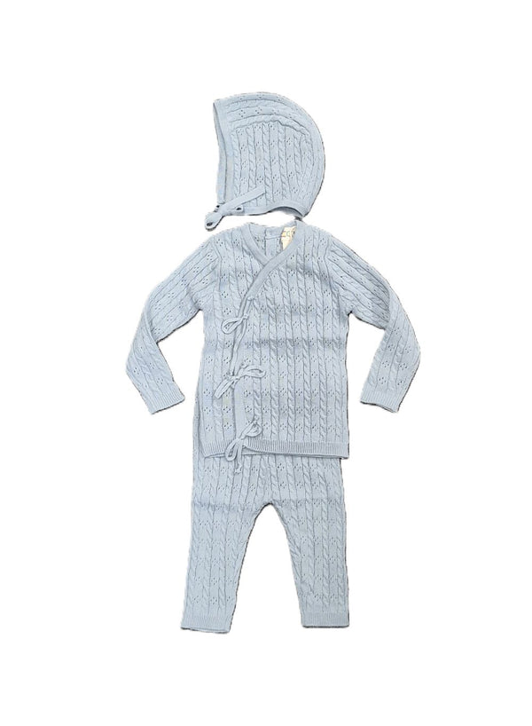 TEELA <br> Boy Side Knit Set