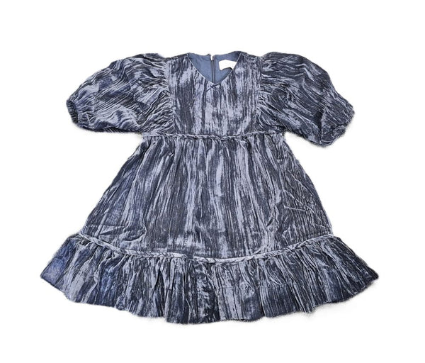 TEELA <br> Crushed Velvet Dress