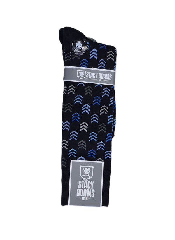 STACY ADAMS <BR> Men's Arrows Crew Sock (352)