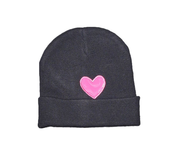 DACEE <BR> Puffer Heart Hat