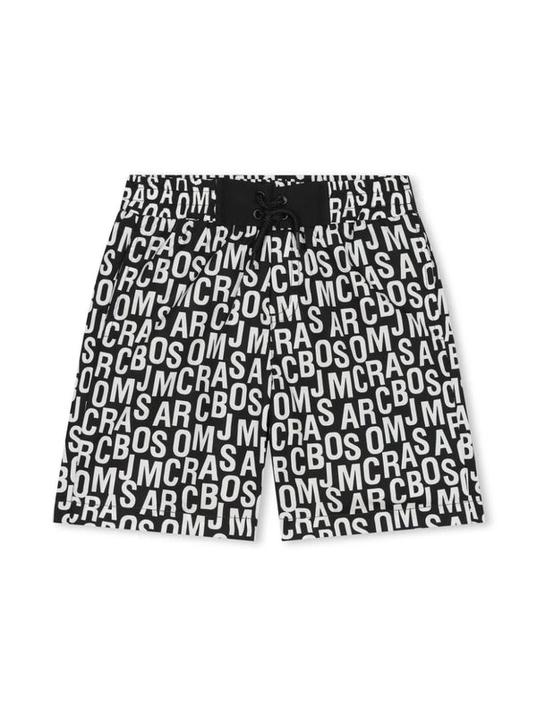 All-Over Logo Swim Trunks