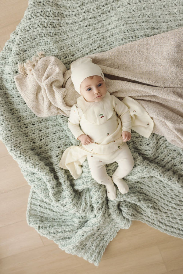 LILETTE <BR> Scattered Cherry Footie Set