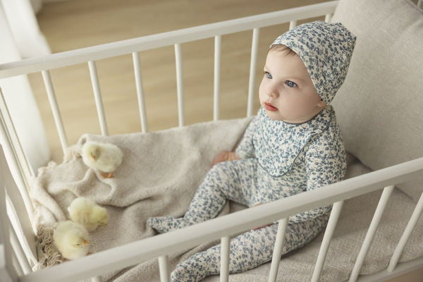 LILETTE <BR> All Over Floral Footie Set