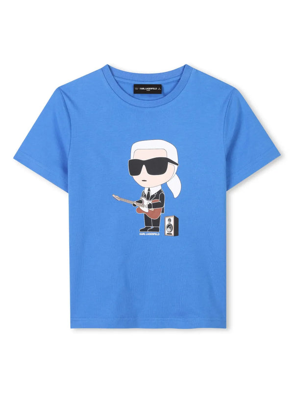 KARL LAGERFELD <BR> SS Ikonik Karl Tee