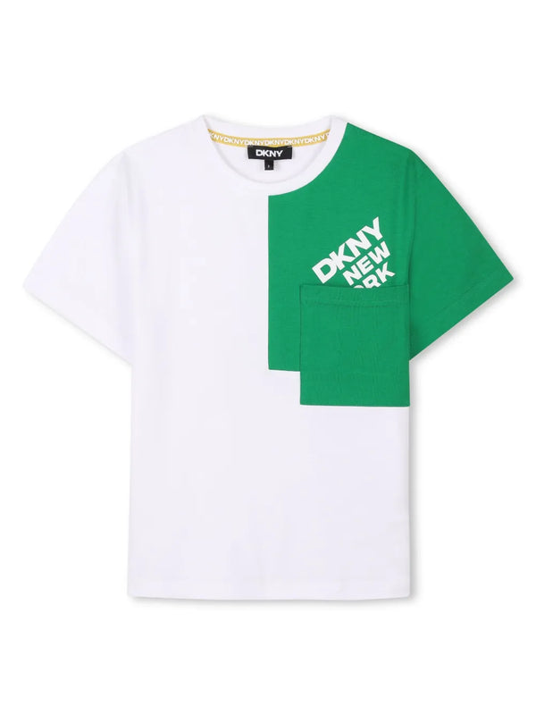 DKNY <BR> SS Colorblock Tee