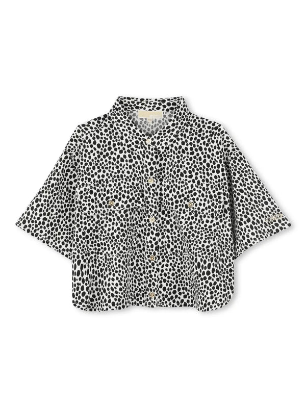 MICHAEL KORS <BR> Animal Print Shirt