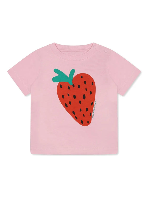 STELLA MCCARTNEY <BR> Strawberry Print Tee