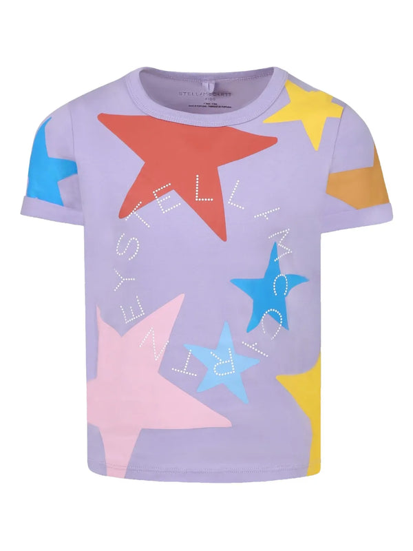 STELLA MCCARTNEY <BR> Multicolor Stars Tee