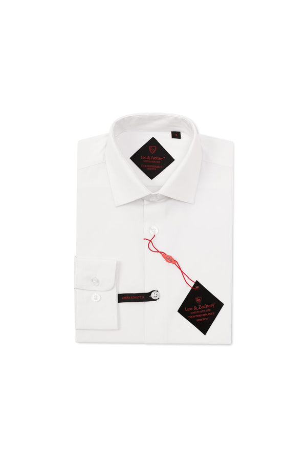 LEO & ZACHARY <br> Long Sleeve Stretch Shirt