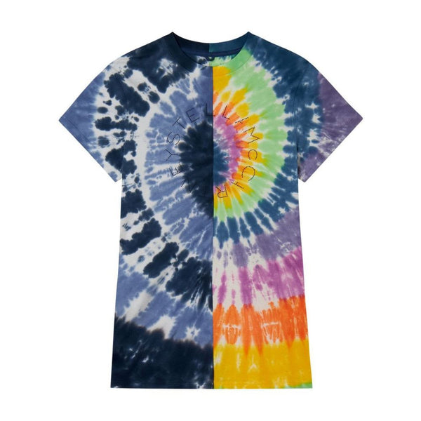 STELLA MCCARTNEY <BR> Tie Dye Logo Disk Print