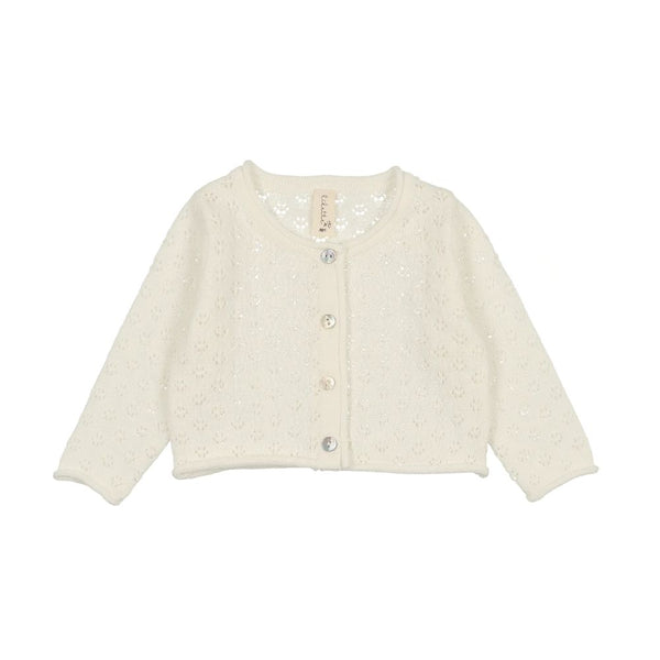 LILETTE <BR> Knit Pointelle Cardigan (Baby)