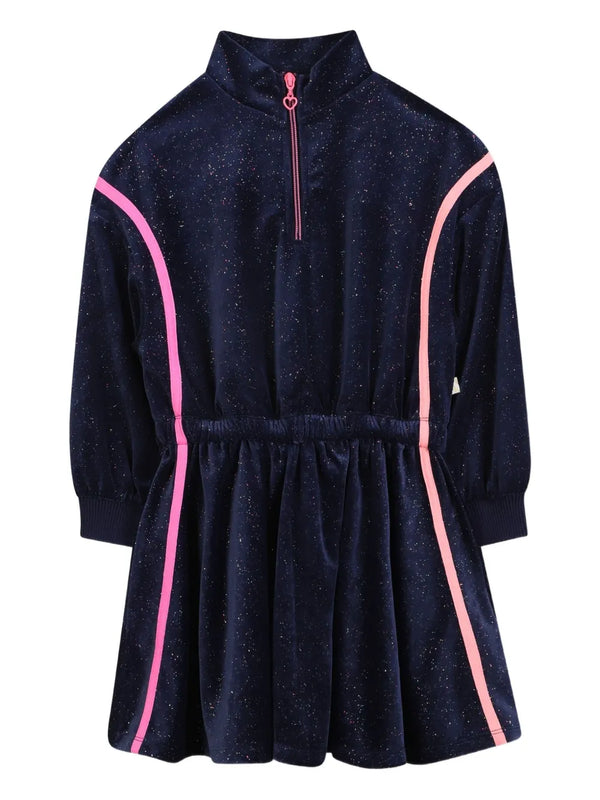 BILLIEBLUSH <BR> Shimmer Velour Dress