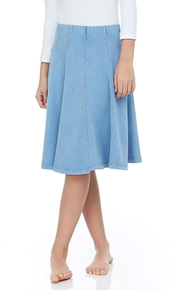 KIKI RIKI <BR> Girl's Panel Skirt (Knee)