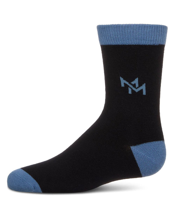 MEMOI <br> Overlapped M Crew Socks