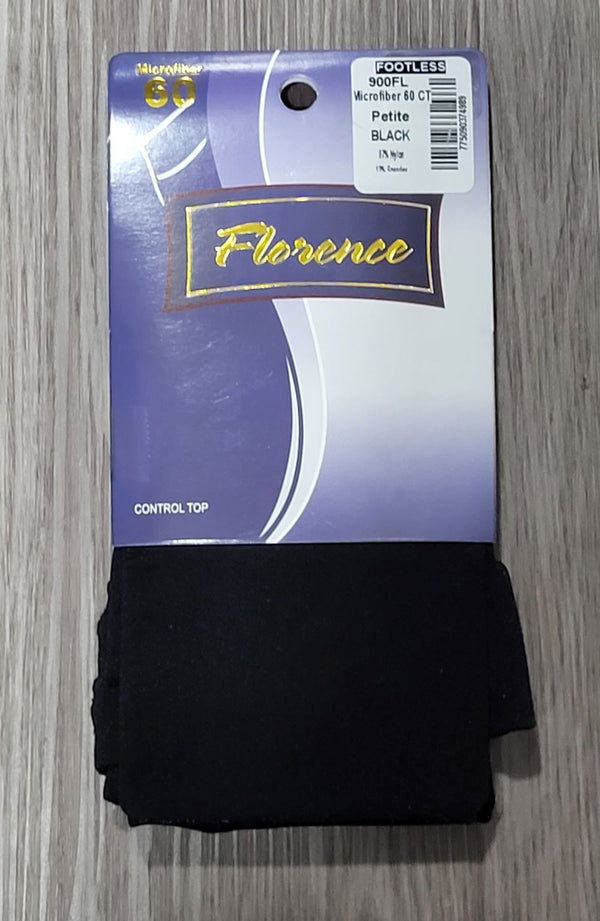 Florence Footless Microfiber Tights