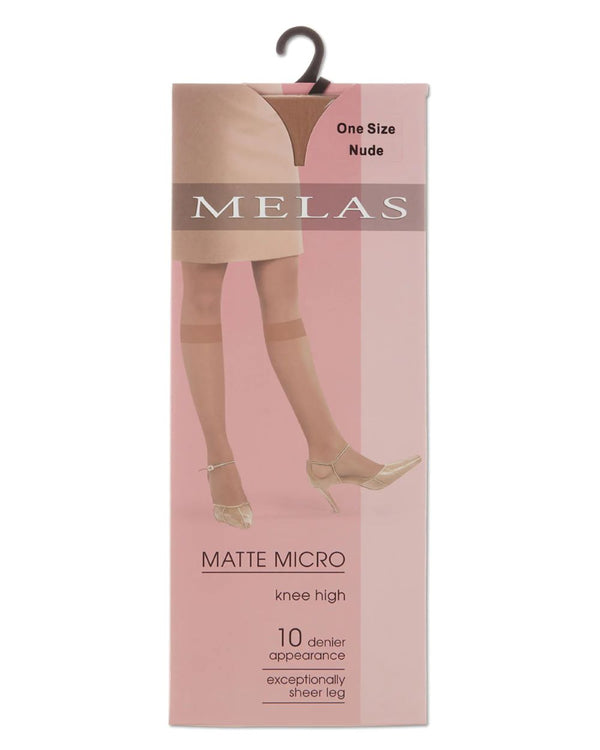 MELAS <BR> Matte Micro Sheer Knee High