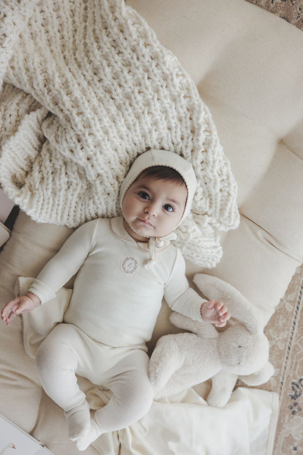 LILETTE <BR> Emblem Embroidered Layette Set