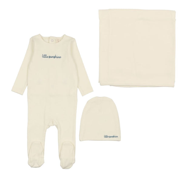 LILETTE <BR> Cotton Word Layette Set