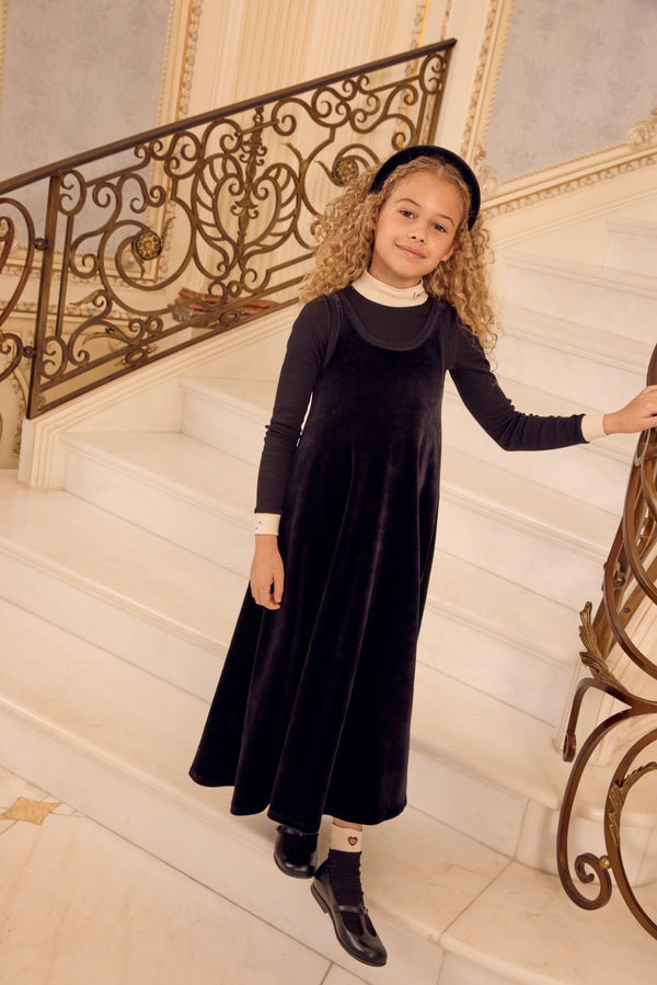 PARNI <BR> Velour Maxi Jumper