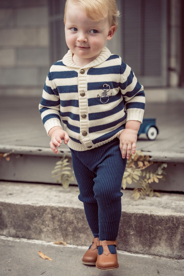 COCO BLANC <BR> Shawl Collar Sweater