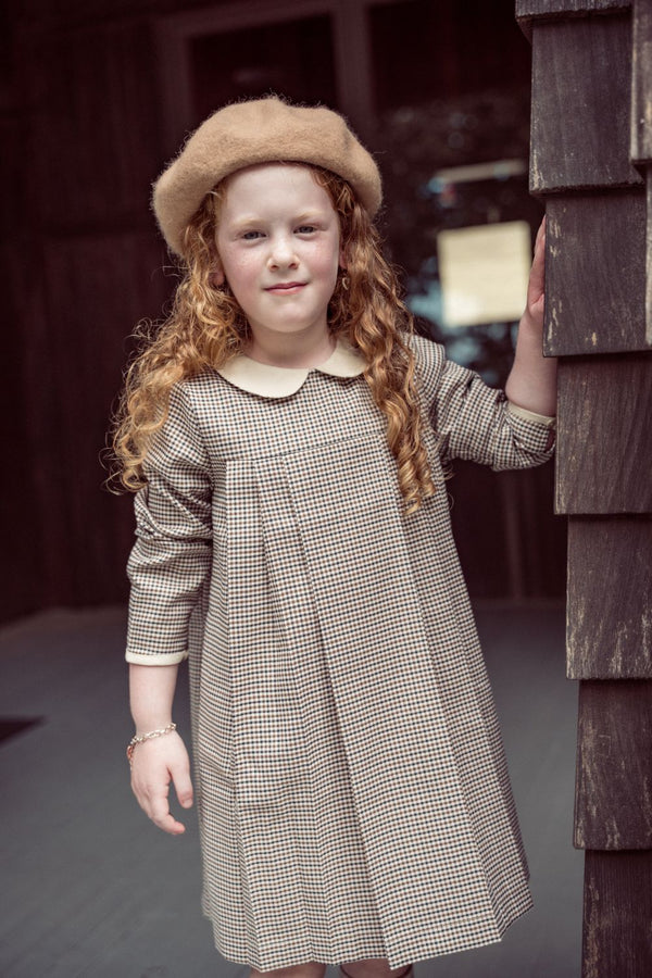 COCO BLANC <BR> Houndstooth Dress