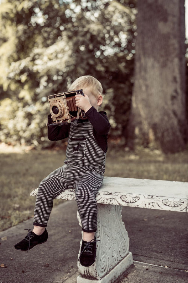 COCO BLANC <BR> Long Knit Romper